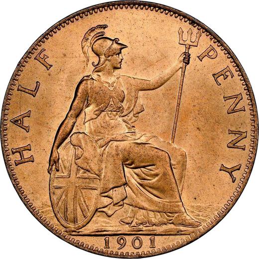 Reverse Halfpenny 1901 TB -  Coin Value - United Kingdom, Victoria