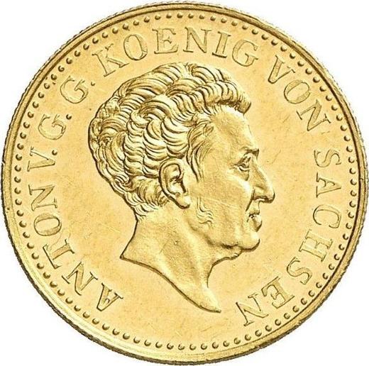 Obverse Ducat 1836 G - Gold Coin Value - Saxony-Albertine, Anthony