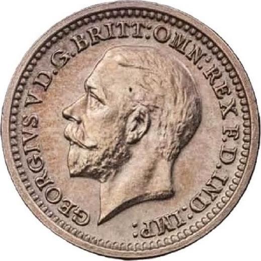 Obverse Twopence 1929 - Silver Coin Value - United Kingdom, George V