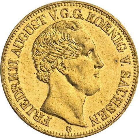 Obverse Thaler 1839 G "Visit to the Dresden Mint" Gold - Silver Coin Value - Saxony-Albertine, Frederick Augustus II