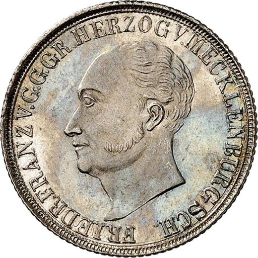 Obverse 4 Schilling 1829 - Silver Coin Value - Mecklenburg-Schwerin, Frederick Francis I