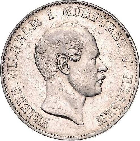 Obverse Thaler 1860 C.P. - Silver Coin Value - Hesse-Cassel, Frederick William I