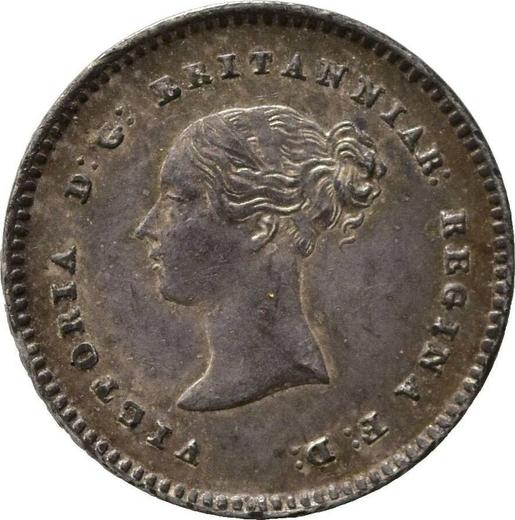 Awers monety - 2 pensy 1841 - cena srebrnej monety - Wielka Brytania, Wiktoria