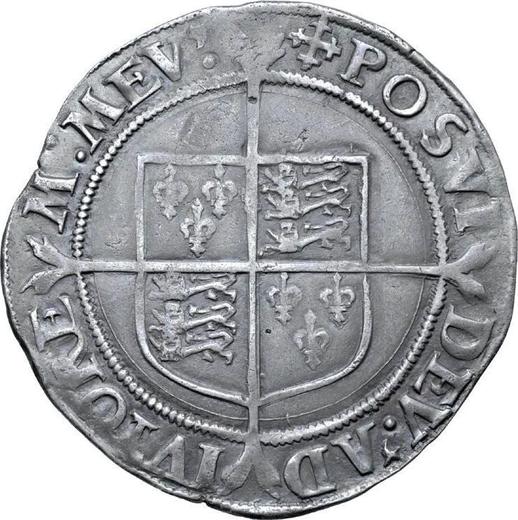 Reverse Shilling no date (1560-1561) "Second issue" Dot border - Silver Coin Value - United Kingdom, Elizabeth I