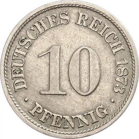 Obverse 10 Pfennig 1873 G "Type 1873-1889" -  Coin Value - Germany, German Empire