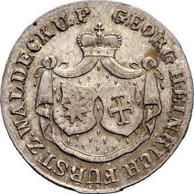 Obverse Silber Groschen 1839 A.W. - Silver Coin Value - Waldeck-Pyrmont, George Heinrich