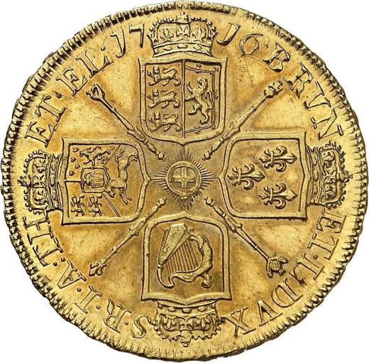 Reverse Five guineas 1716 - Gold Coin Value - United Kingdom, George I
