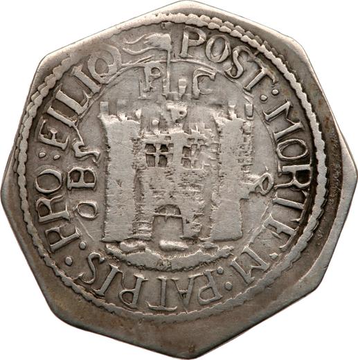 Reverse Shilling 1648 Date on obverse - Silver Coin Value - United Kingdom, Charles I
