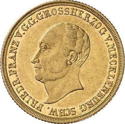 Obverse 5 Thaler 1835 - Gold Coin Value - Mecklenburg-Schwerin, Frederick Francis I