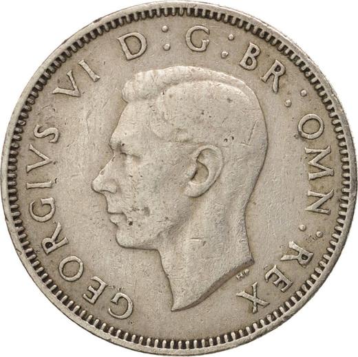 Obverse Shilling 1951 HP "Type 1949-1952" -  Coin Value - United Kingdom, George VI