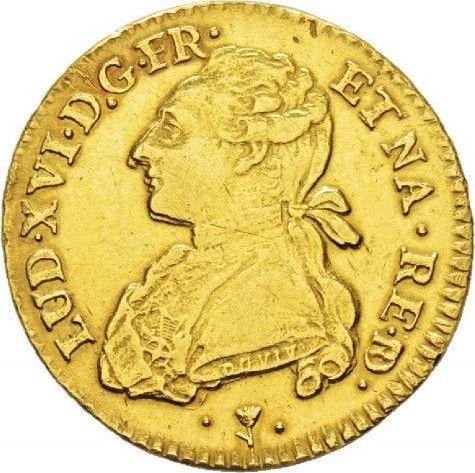 Obverse Louis d'Or 1777 Cow - Gold Coin Value - France, Louis XVI