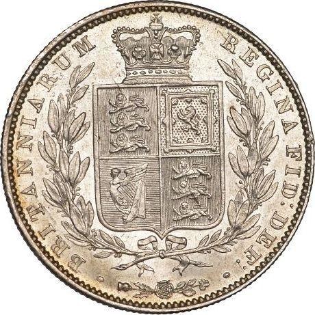 Reverso Media corona 1840 WW - valor de la moneda de plata - Gran Bretaña, Victoria