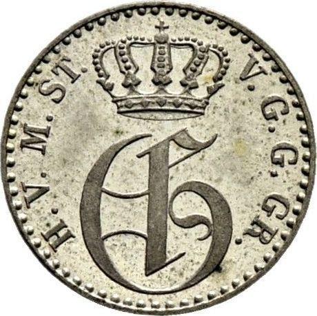 Awers monety - 1/48 talara 1859 A - cena srebrnej monety - Meklemburgia-Strelitz, Jerzy