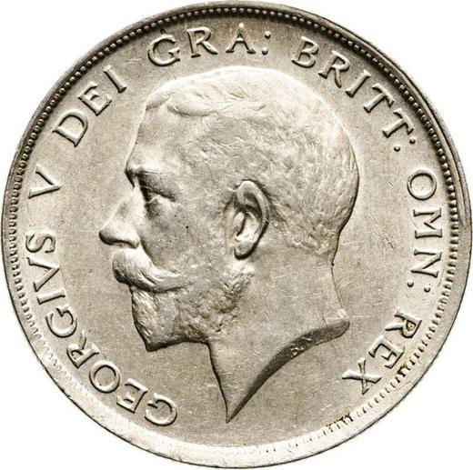 Obverse Halfcrown 1920 - Silver Coin Value - United Kingdom, George V