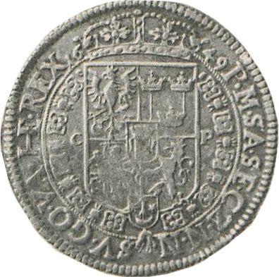 Revers Taler 1649 GP "Typ 1649-1650" - Silbermünze Wert - Polen, Johann II Kasimir