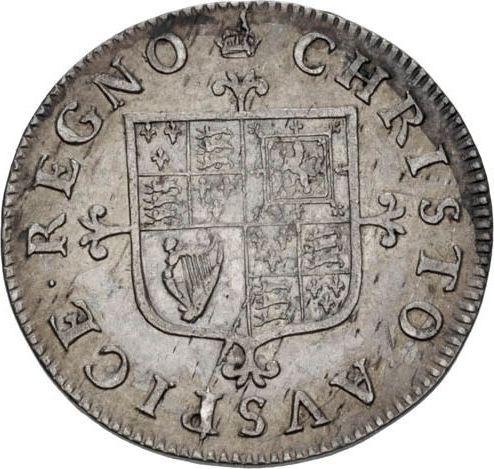 Rewers monety - 4 pensy bez daty (1660-1662) Oznaczenie nominału "IIII" - cena srebrnej monety - Wielka Brytania, Karol II