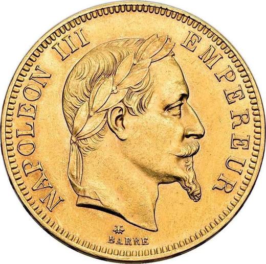 Avers 100 Francs 1867 A "Typ 1862-1870" - Goldmünze Wert - Frankreich, Napoleon III
