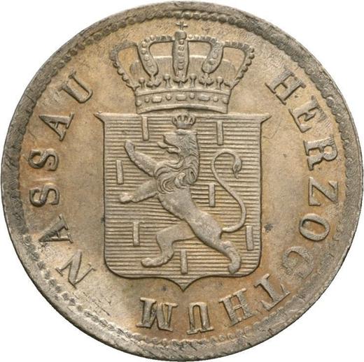 Obverse 3 Kreuzer 1848 - Silver Coin Value - Nassau, Adolphe