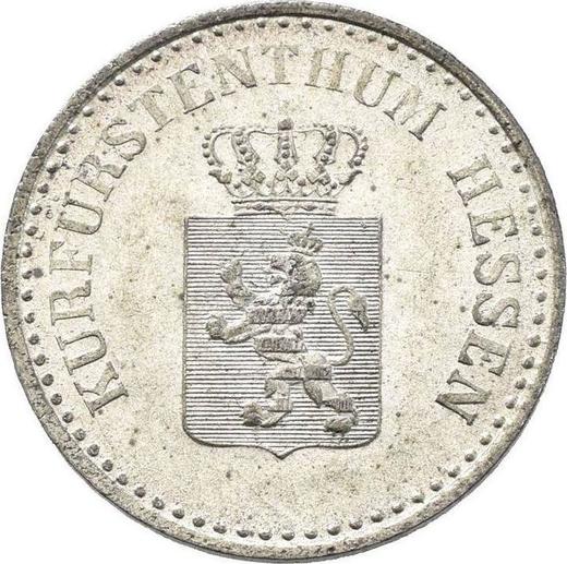 Obverse Silber Groschen 1851 - Silver Coin Value - Hesse-Cassel, Frederick William I