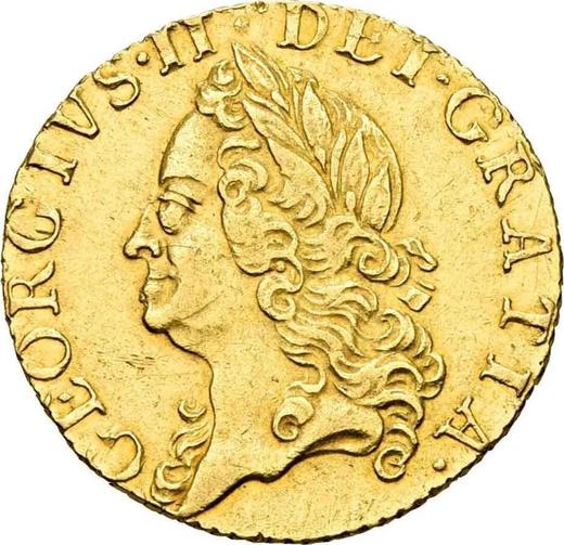 Obverse Half Guinea 1760 "Old Head" - Gold Coin Value - United Kingdom, George II