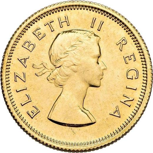 Obverse Half pound 1959 - Gold Coin Value - RSA, Elizabeth II