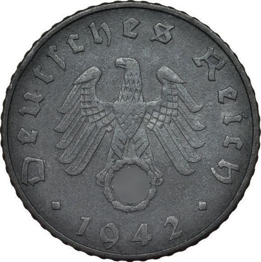 Reverse 5 Reichspfennig 1942 F "Type 1940-1944" -  Coin Value - Germany, Third Reich
