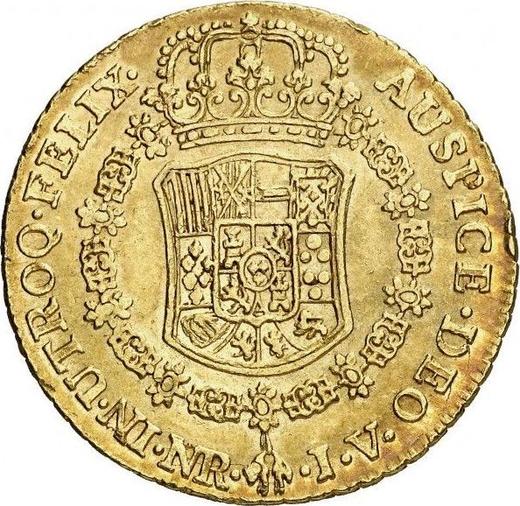Reverse 8 Escudos 1769 NR JV "Type 1762-1771" - Gold Coin Value - Colombia, Charles III