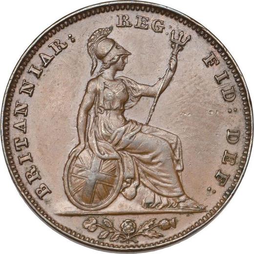 Reverse Farthing 1844 WW -  Coin Value - United Kingdom, Victoria