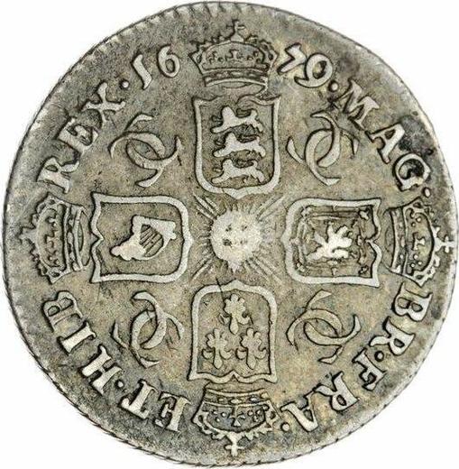 Reverse Sixpence 1679 - Silver Coin Value - United Kingdom, Charles II