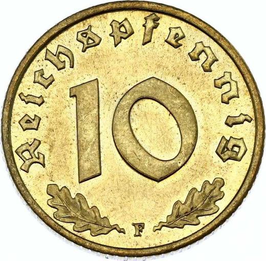 Obverse 10 Reichspfennig 1937 F "Type 1936-1939" -  Coin Value - Germany, Third Reich