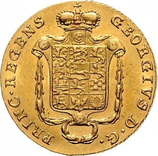 Obverse 10 Thaler 1819 FR - Gold Coin Value - Brunswick-Wolfenbüttel, Charles II