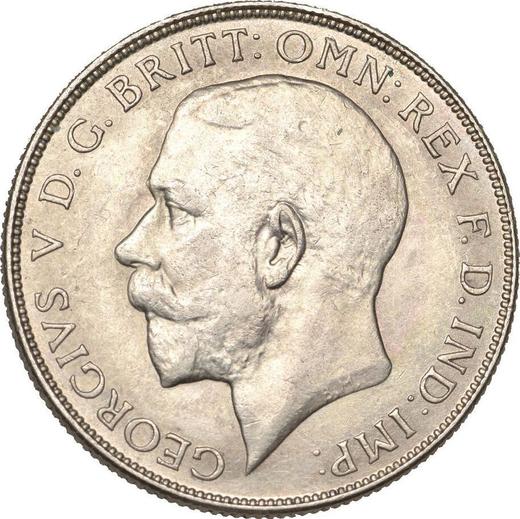 Avers 2 Schilling (Florin) 1925 - Silbermünze Wert - Großbritannien, Georg V