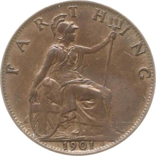 Reverse Farthing 1901 TB -  Coin Value - United Kingdom, Victoria