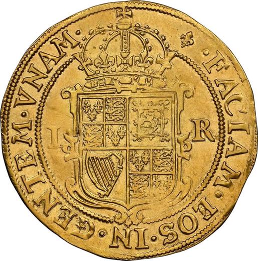 Rewers monety - Unite bez daty (1604-1619) "Drugi popiersie" - cena złotej monety - Wielka Brytania, Jakub I