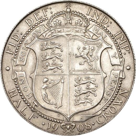 Reverse Halfcrown 1908 - Silver Coin Value - United Kingdom, Edward VII