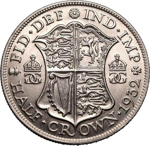 Reverse Halfcrown 1932 - Silver Coin Value - United Kingdom, George V