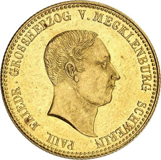 Obverse 10 Thaler 1839 - Gold Coin Value - Mecklenburg-Schwerin, Paul Friedrich