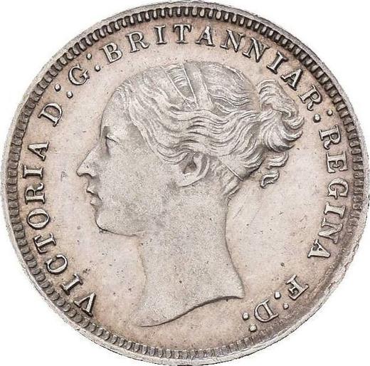 Obverse Threepence 1878 - Silver Coin Value - United Kingdom, Victoria