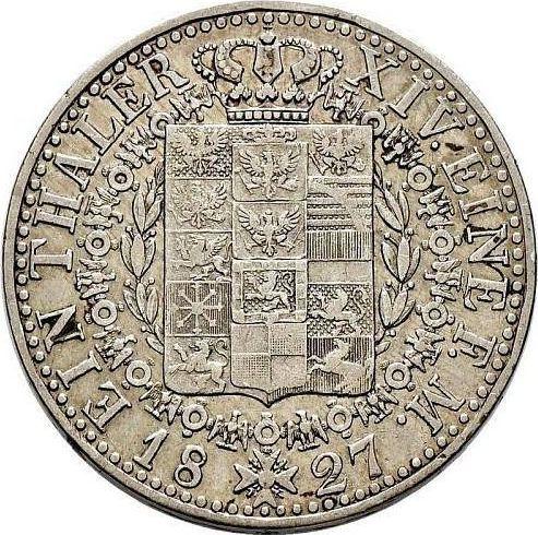 Reverse Thaler 1827 A - Silver Coin Value - Prussia, Frederick William III