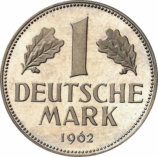 Obverse 1 Mark 1962 G -  Coin Value - Germany, FRG