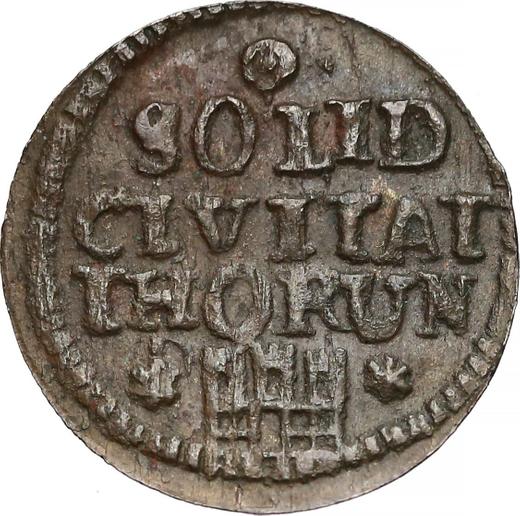 Reverse Schilling (Szelag) 1763 "Torun" -  Coin Value - Poland, Augustus III