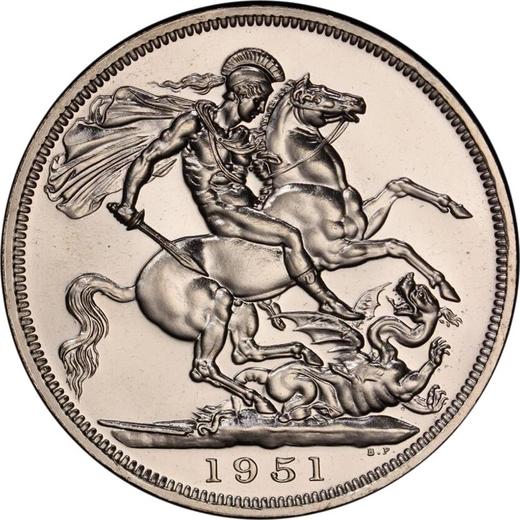 Reverse Crown 1951 HP -  Coin Value - United Kingdom, George VI