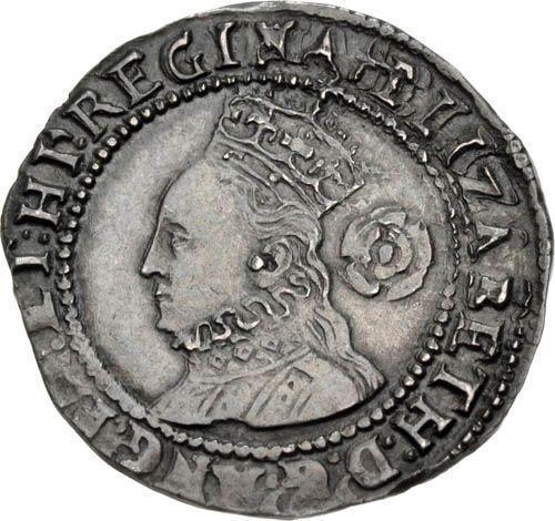 Obverse Threepence 1582 "Fifth issue" - Silver Coin Value - United Kingdom, Elizabeth I