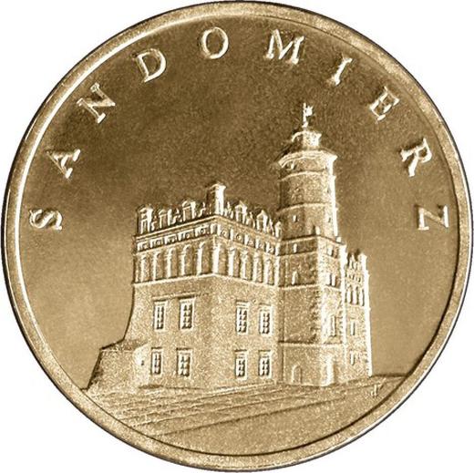 Reverse 2 Zlote 2006 MW UW "Sandomierz" -  Coin Value - Poland, III Republic after denomination