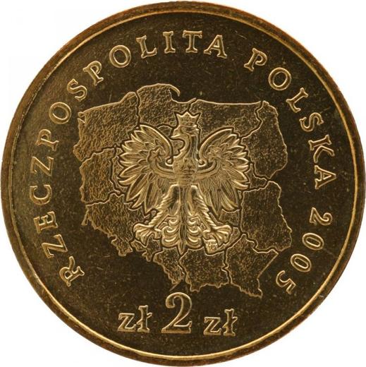Obverse 2 Zlote 2005 MW "Swietokrzyskie Voivodeship" -  Coin Value - Poland, III Republic after denomination