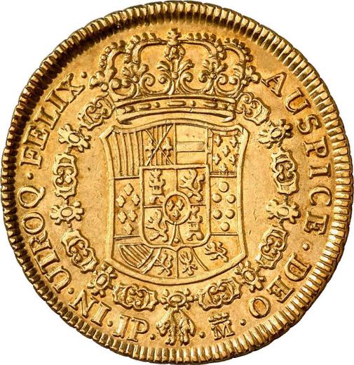 Reverse 4 Escudos 1761 M JP - Gold Coin Value - Spain, Charles III