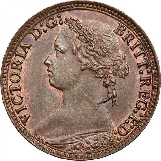 Obverse Farthing 1879 -  Coin Value - United Kingdom, Victoria