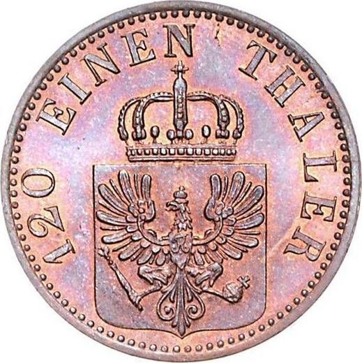 Obverse 3 Pfennig 1867 A -  Coin Value - Prussia, William I