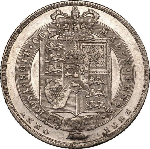 Reverse Shilling 1823 BP - Silver Coin Value - United Kingdom, George IV