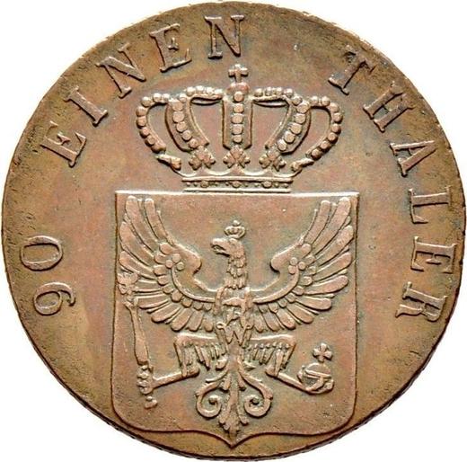 Obverse 4 Pfennig 1830 A -  Coin Value - Prussia, Frederick William III